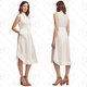 Eyelet Back Midi Dress, $35